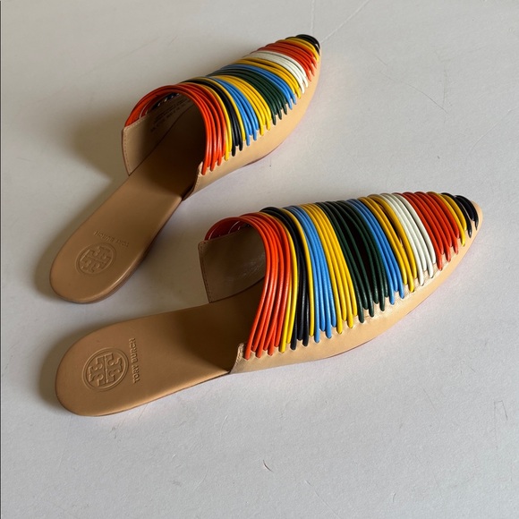 Tory Burch Women's Sienna Mules in multicolor - Picture 8 of 14